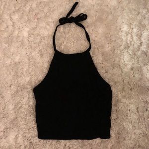 🌺 3/$12 SALE: Ribbed Forever 21 Halter Tank Top
